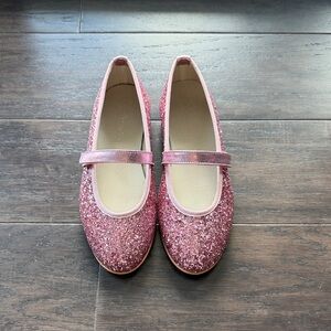 Sparkly Pink Dress Shoes for Kids